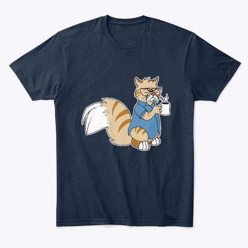 Coffee Cat Dad  T-Shirt